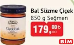 SEĞMEN SÜZME ÇİÇEK BALI 850 G